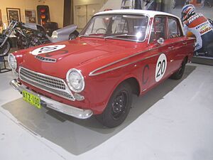 1963 Cortina GT Armstrong 500 winner (9031573452)