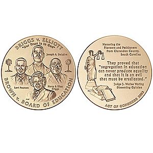 2003 Brown et al. v. the Board of Education of Topeka et al. Congressional Gold Medal