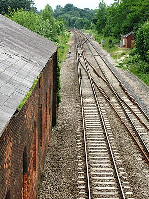 2008 at Wellington station site - view westwards