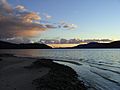 Autumn Sunset over Priest Lake