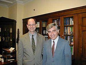 Brad Sherman and Michael Dukakis