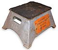 Canadian Pacific Railway train step stool