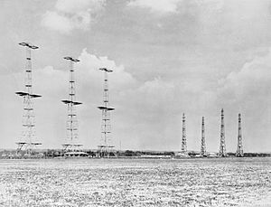 Chain Home radar installation at Poling, Sussex, 1945. CH15173.jpg