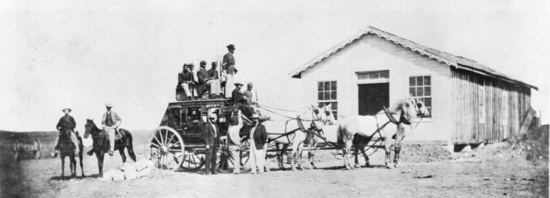 Concord stagecoach 1869