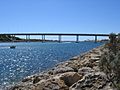 Dawesville Channel showing bridge