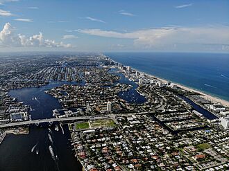 Fort Lauderdale Aerial Shot