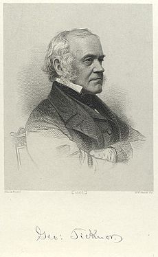 George Ticknor print with signature