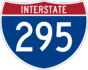 Interstate 295 marker