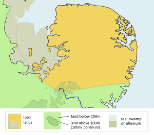 Iceni lands