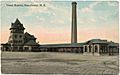 Manchester Union Station 1914 postcard