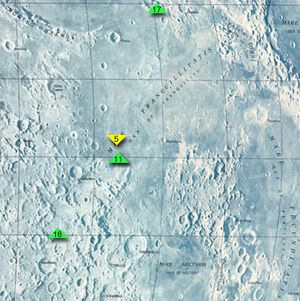 Mare Tranquillitatis map