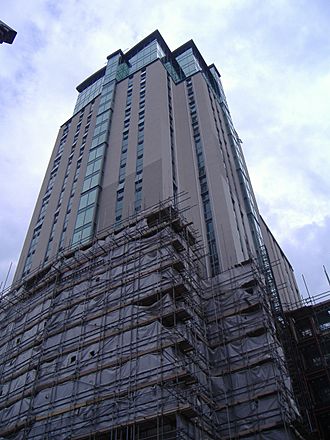 Orion Building scaffolding.JPG