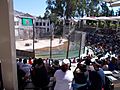 People watching a show at Six Flags in Vallejo, California