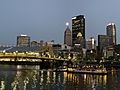 Rachel Carson Bridge and skyline