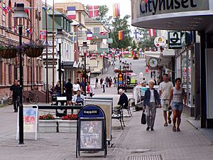 Storgatan in Sollefteå