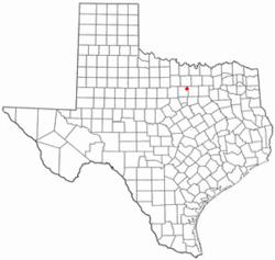 Location of Sanctuary, Texas