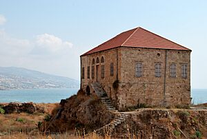 Traditional lebanese house at Byblos