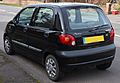 2005 Daewoo Matiz Xtra Cool 1.0 Rear