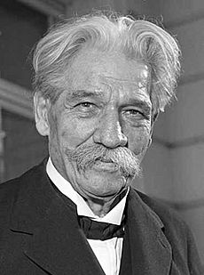 Albert Schweitzer 1955