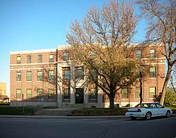 The Audrain County Courthouse in downtown Mexico.