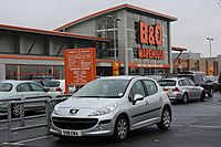 B&Q, Holywood Exchange, February 2010