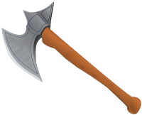 Battle axe medieval