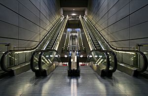 Copenhagen Metro escalators