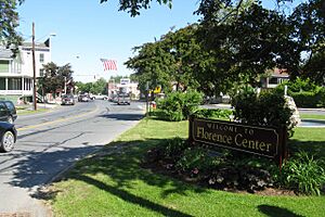 Entering Florence, Massachusetts