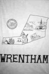 Flag of Wrentham, Massachusetts