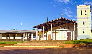 Mission church of Santiago de Chiquitos