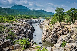 Kaveri RIver at Hogenakkal Falls