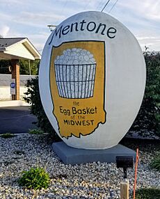 Mentone Indiana concrete egg