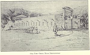 Old Fort Owen near Stevensville, Montana