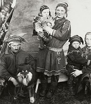 Sami family Finland 1936