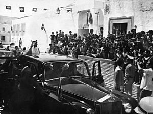 Sheikh Zayed visiting Kairouan