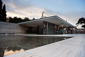 The Barcelona Pavilion, Barcelona, 2010