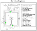 The Golden temple map