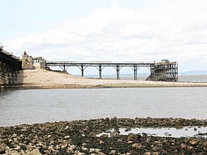 2007 at Birnbeck Pier - north landing jetty