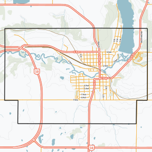 Town boundaries