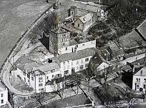 Ariel view of Tower Brewery