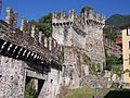 Bellinzona Stadtmauer