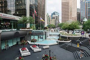 Bentall Centre Sunken Plaza 2018