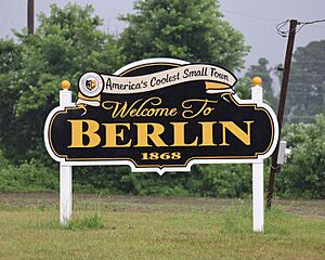 Berlin Maryland Welcome Sign