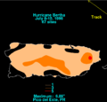 Bertha 1996 Puerto Rico rainfall