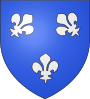 Blason ville fr Branne (Gironde)