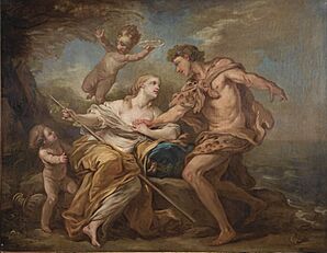 Carle van Loo - Baccus et Ariane