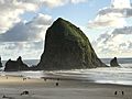 Haystack Rock northwest face