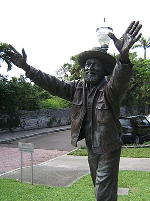 JohnnyBarnesStatue