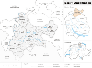 Location of Andelfingen District