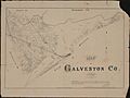 Map of Galveston County